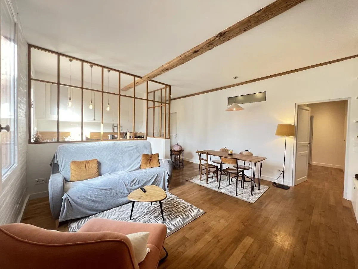 Apartmán Woody - T3 Chaleureux Au Coeur De Saint-Aubin Toulouse