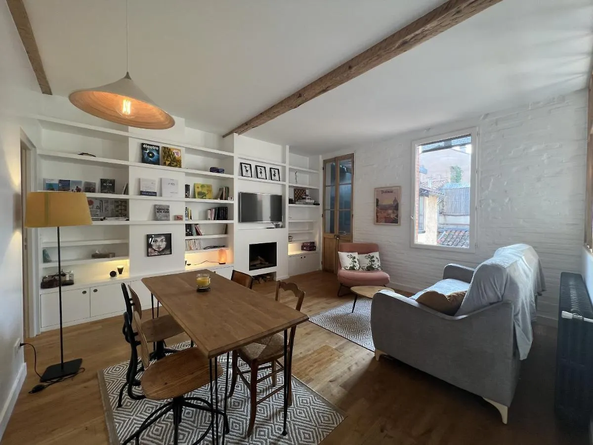 Apartmán Woody - T3 Chaleureux Au Coeur De Saint-Aubin Toulouse